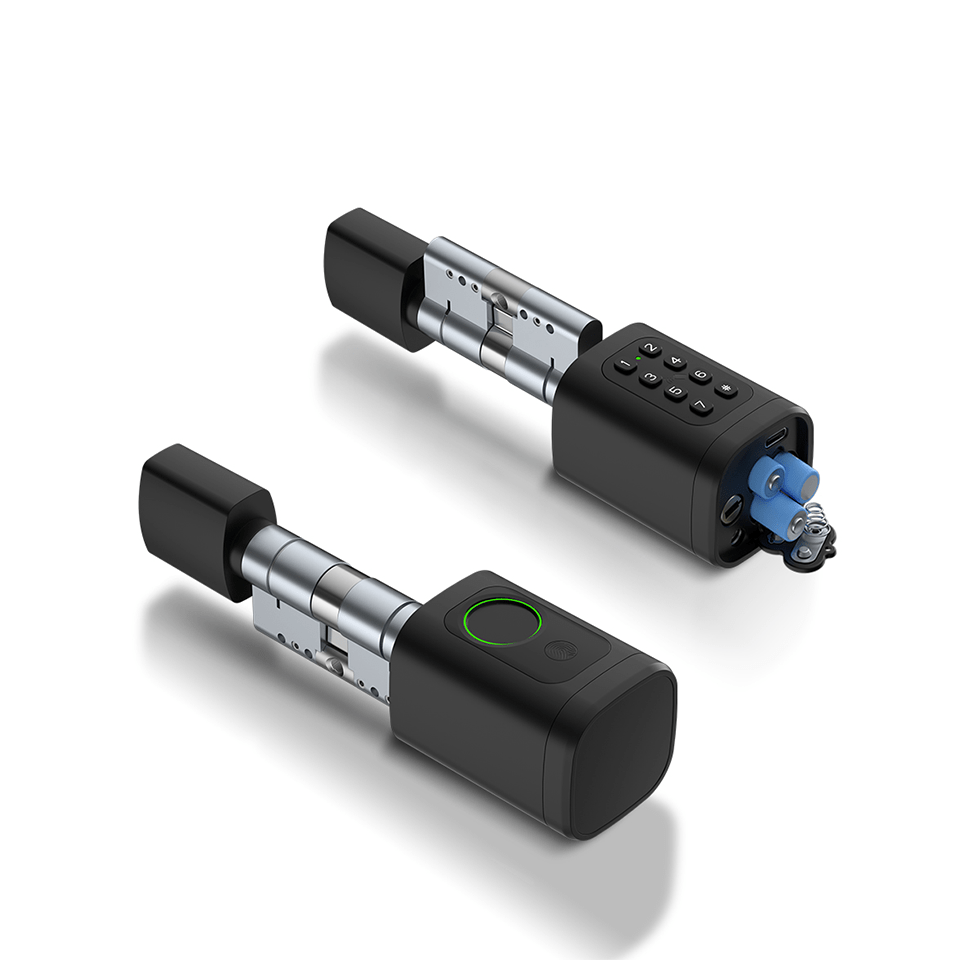 Butuc smart cu amprenta cod pinsi card pin,front side